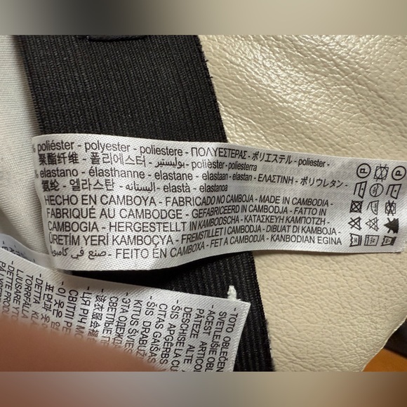 Zara Black and White Houndstooth Skinny Pants - Picture 11 of 12